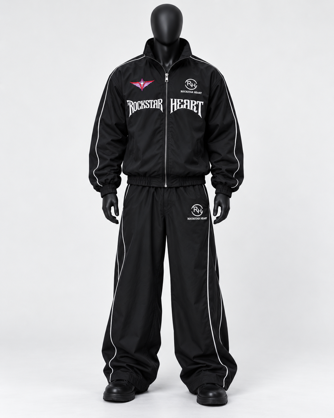 Rockstar Heart Men’s Nylon Tracksuit