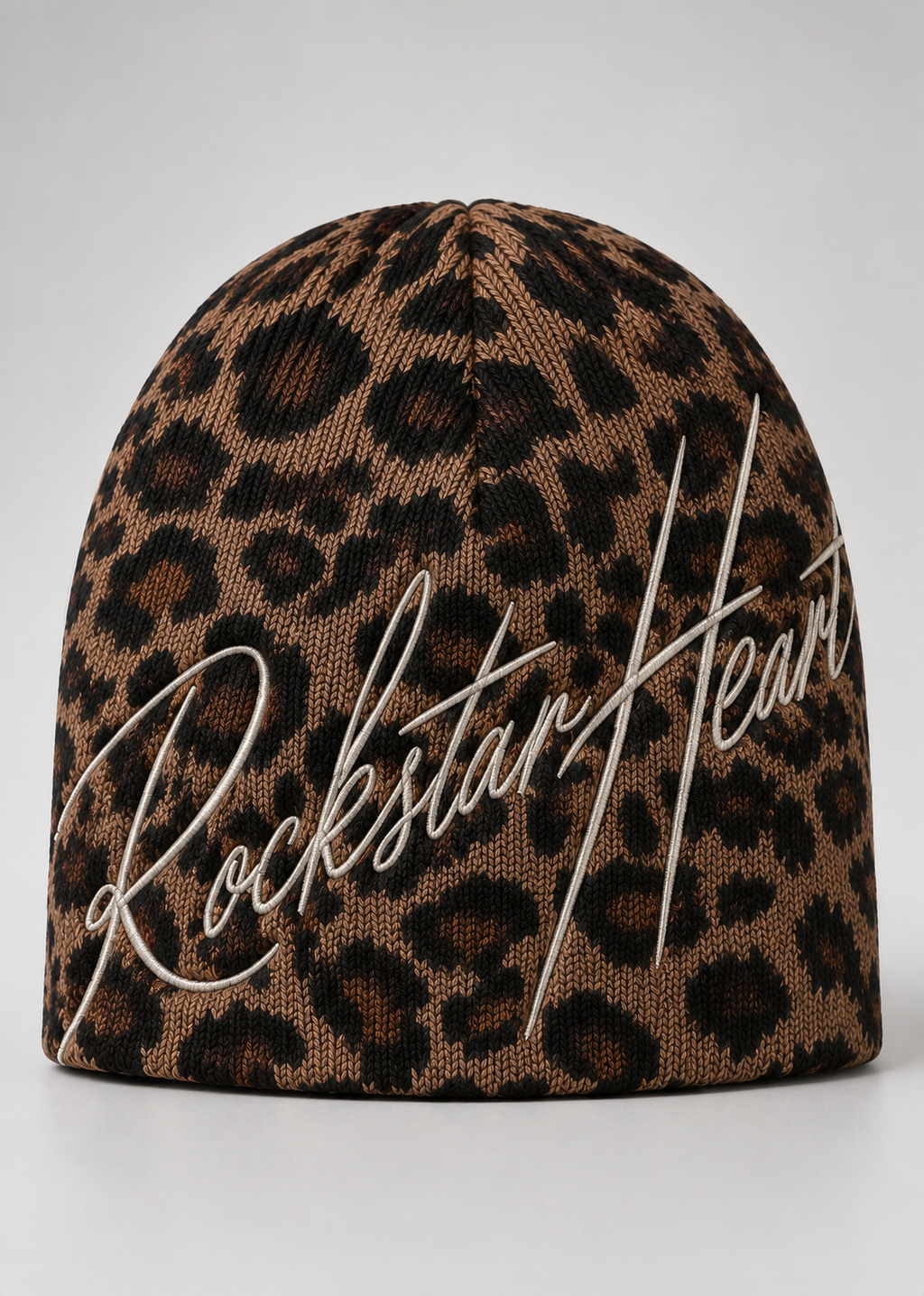 Rockstar Heart “Leopard Print” Beanie