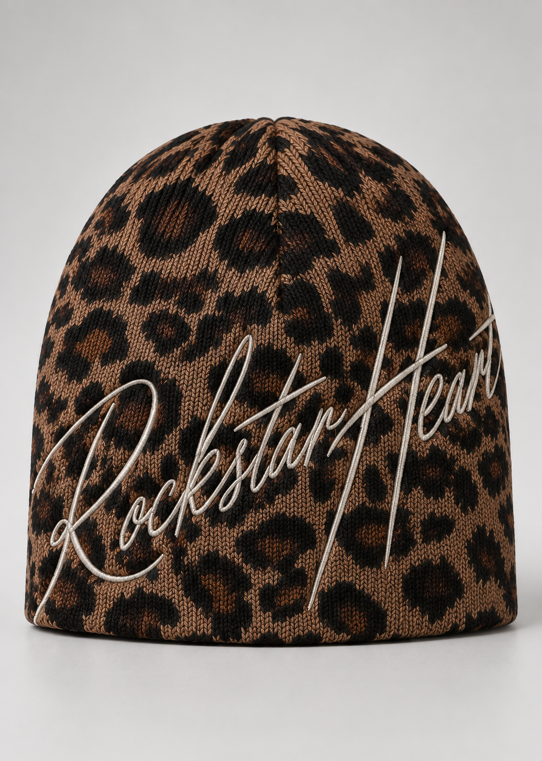 Rockstar Heart “Leopard Print” Beanie