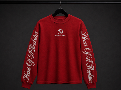 Rockstar Heart Men’s Thermal Long Sleeve T-Shirt
