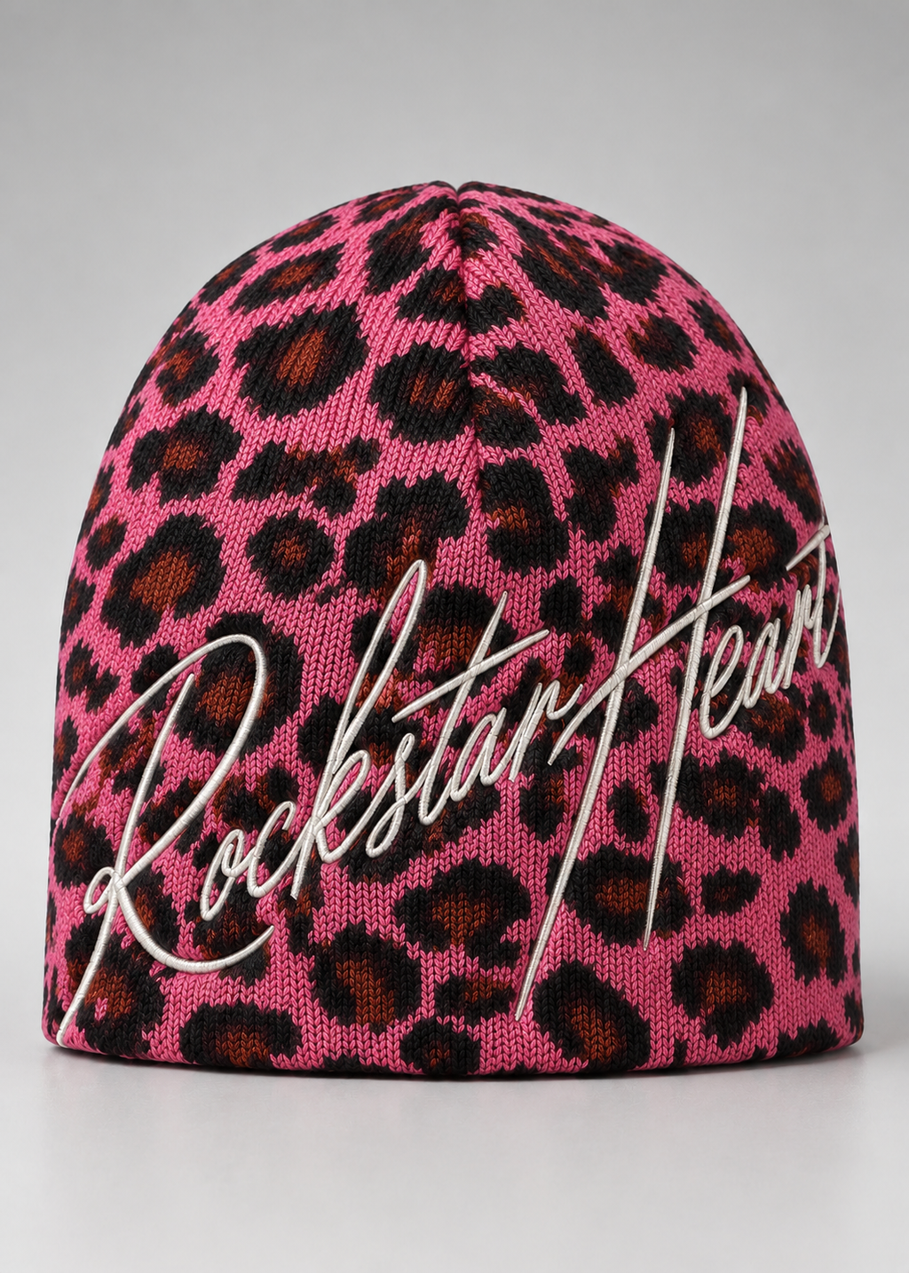 Rockstar Heart “Leopard Print” Beanie